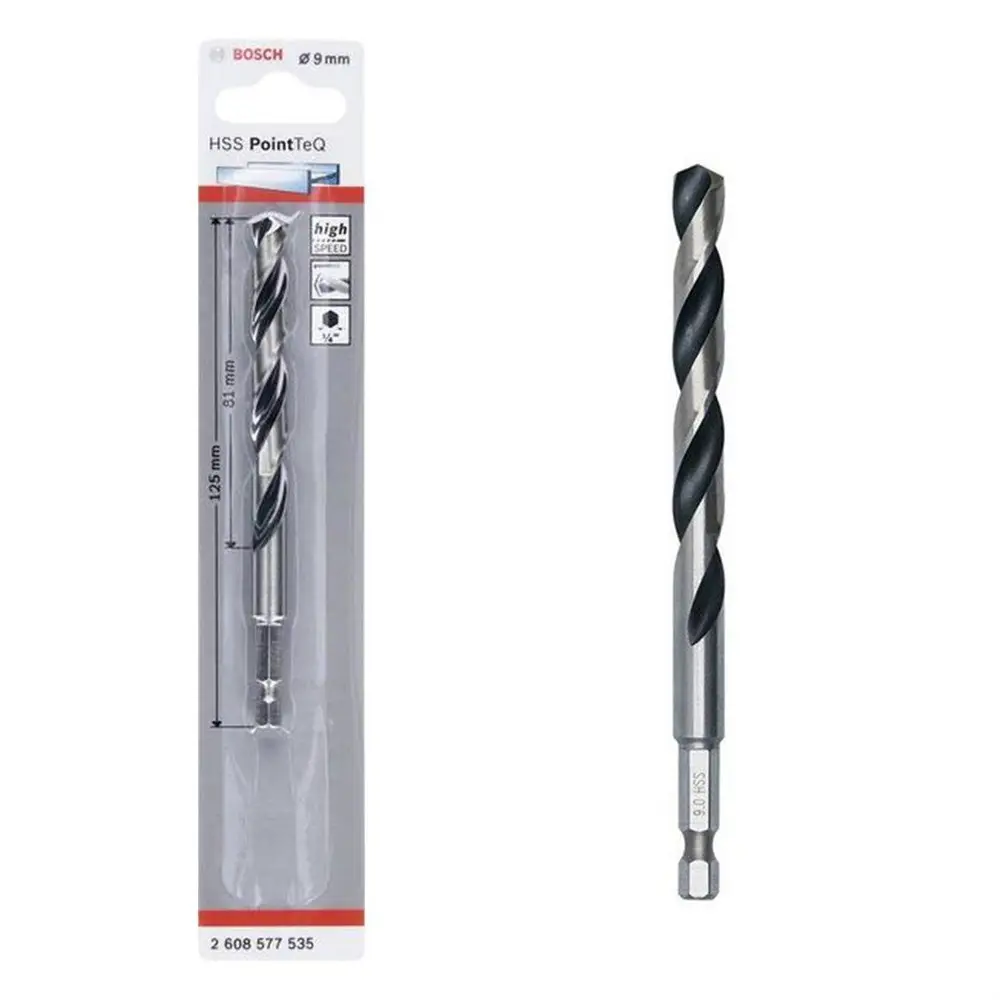 Pointteq Altıgen Şaftlı Hss Matkap Ucu 9 mm