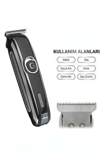 G Power Şarjlı Traş Makinesi Sakal Ense Vucüt Kılı Tıraş Makinası