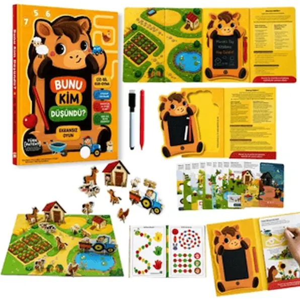 Bunu Kim Düşündü? Tabletli - Maketli Etkinlik Kitabı