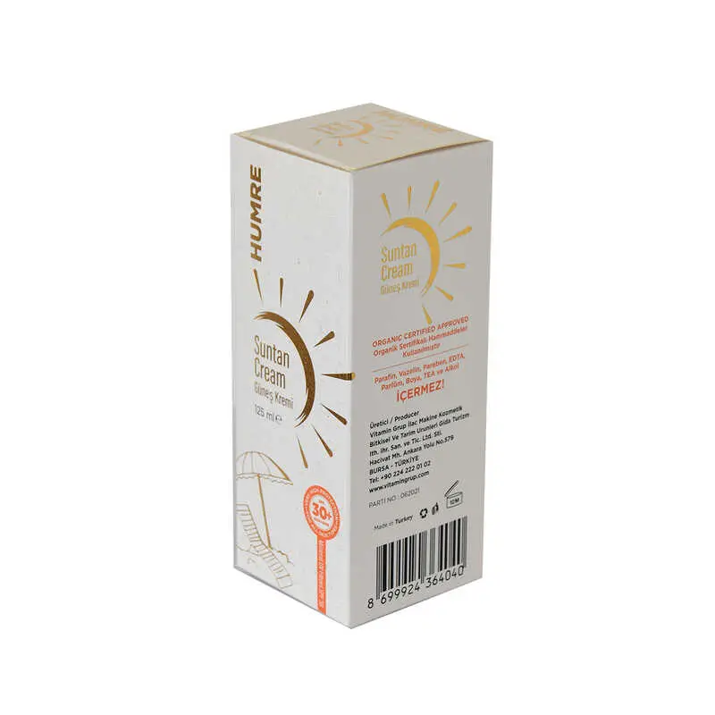 Güneş i SPF 30+ UVA+UVB Suntan Cream 125 ML 4