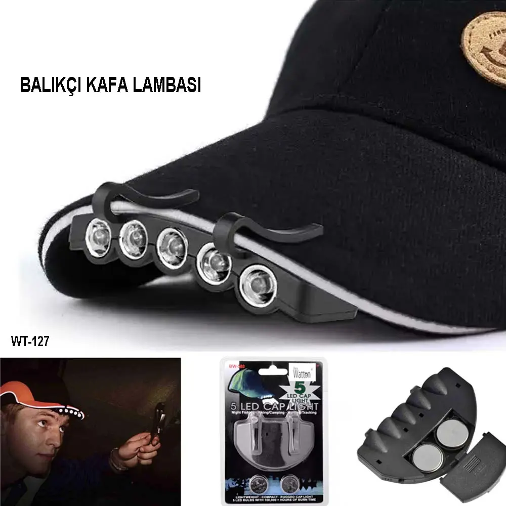 Şapkaya Takılan Lamba Wt-127 2