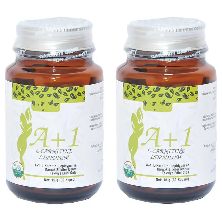 A1 L-Carnitine Lepidium sel 30 X 2 Adet 7