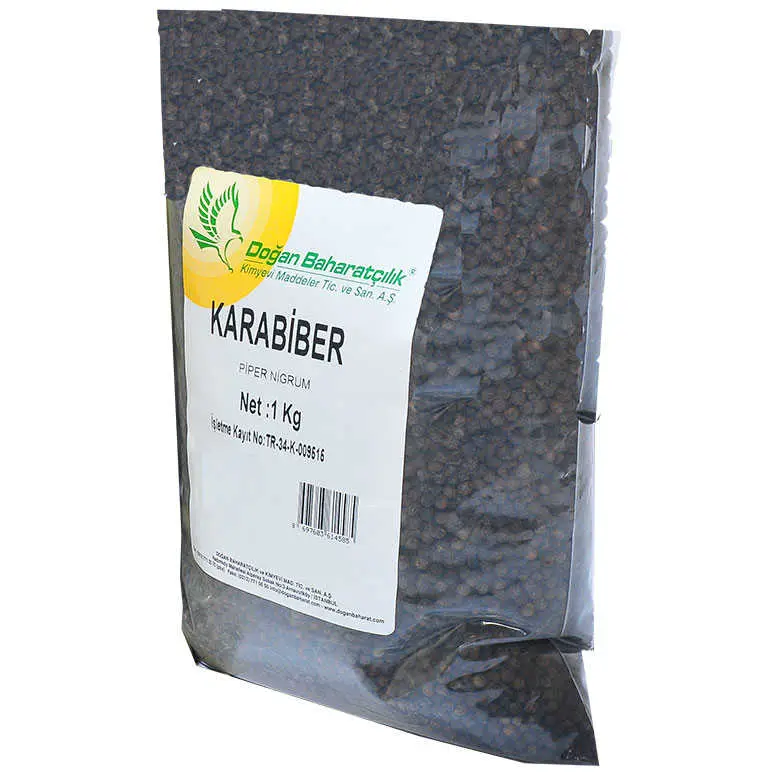 Karabiber Doğal Tane 1000 Gr Paket 4