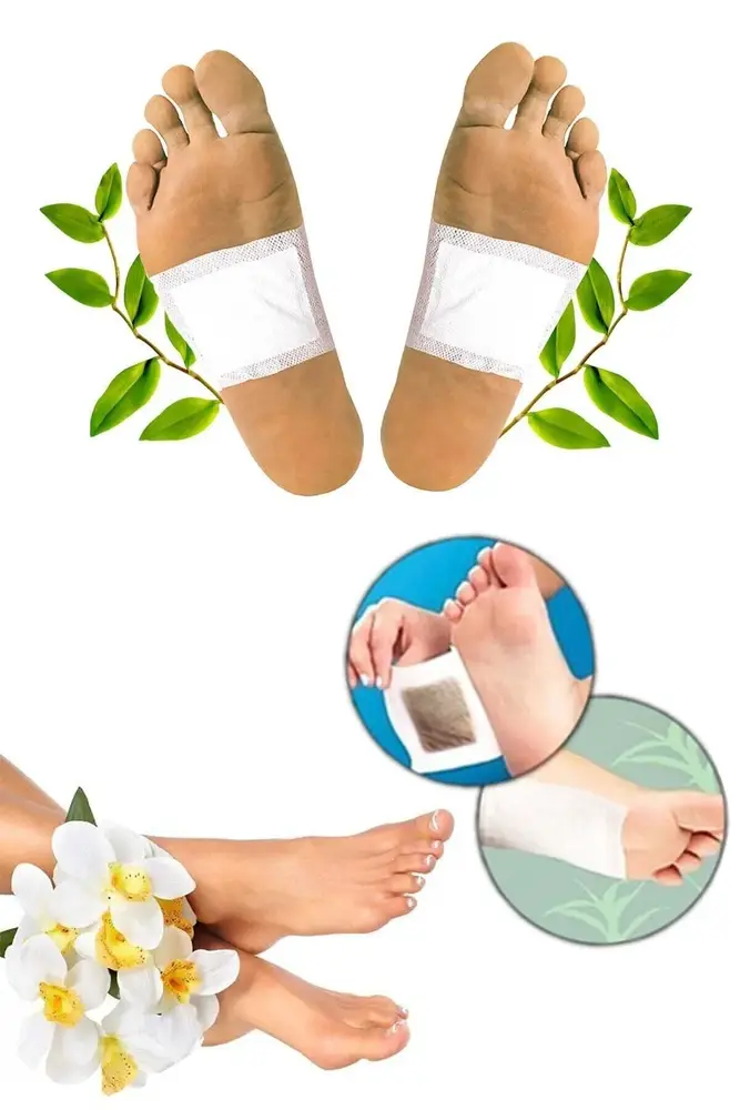 Toksin Atıcı Detox Ayak Bandı 10 Adet 3