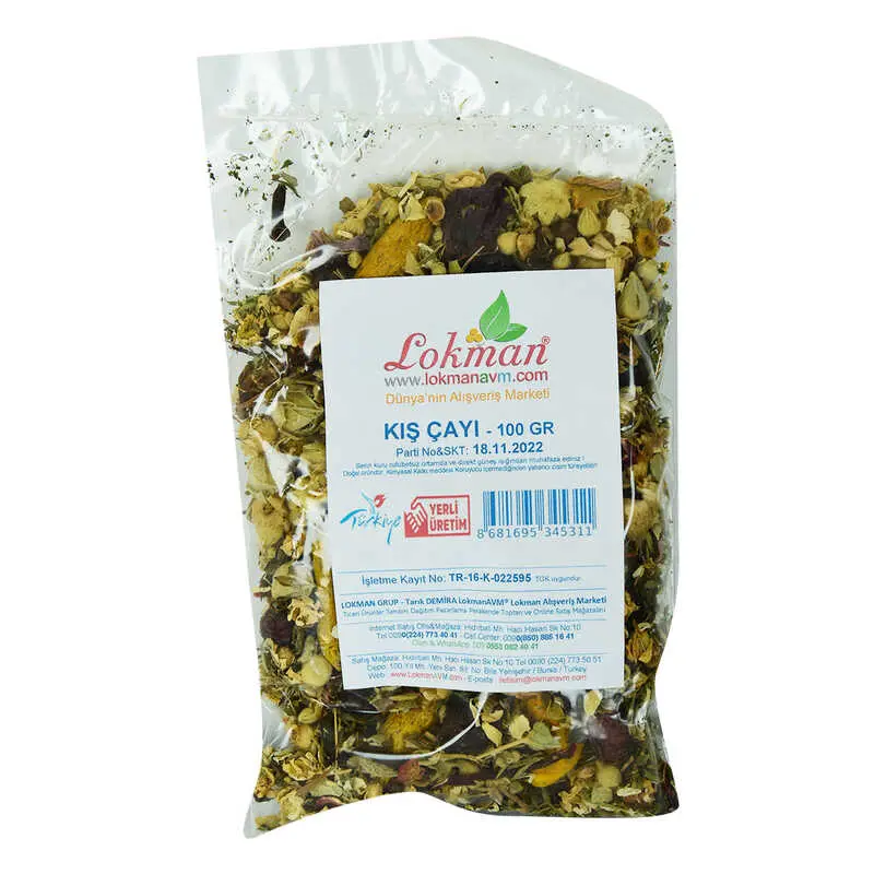 sel Karışık Osmanlı Çayı Kış Çayı 100 Gr Paket 3