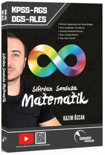 Doktrin Yayınları KPSS MEB AGS DGS ALES Sıfırdan Sonsuza Matematik Konu Özetli Soru Bankası