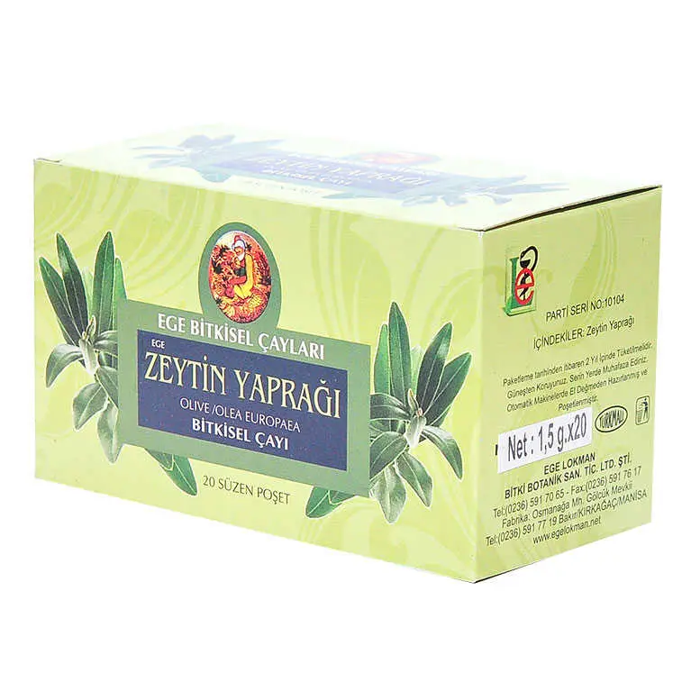Zeytin Yaprağı Bitki Çayı 20 Süzen Poşet 3