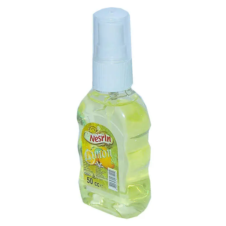 Limon Kolonyası 80 Derece Pet Şişe Sprey 50 ML 4