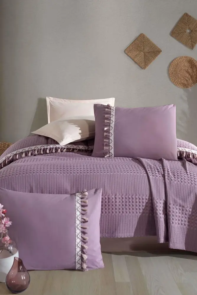 Pike Takımı Çift Kişilik Bohemline V7 Lila 2
