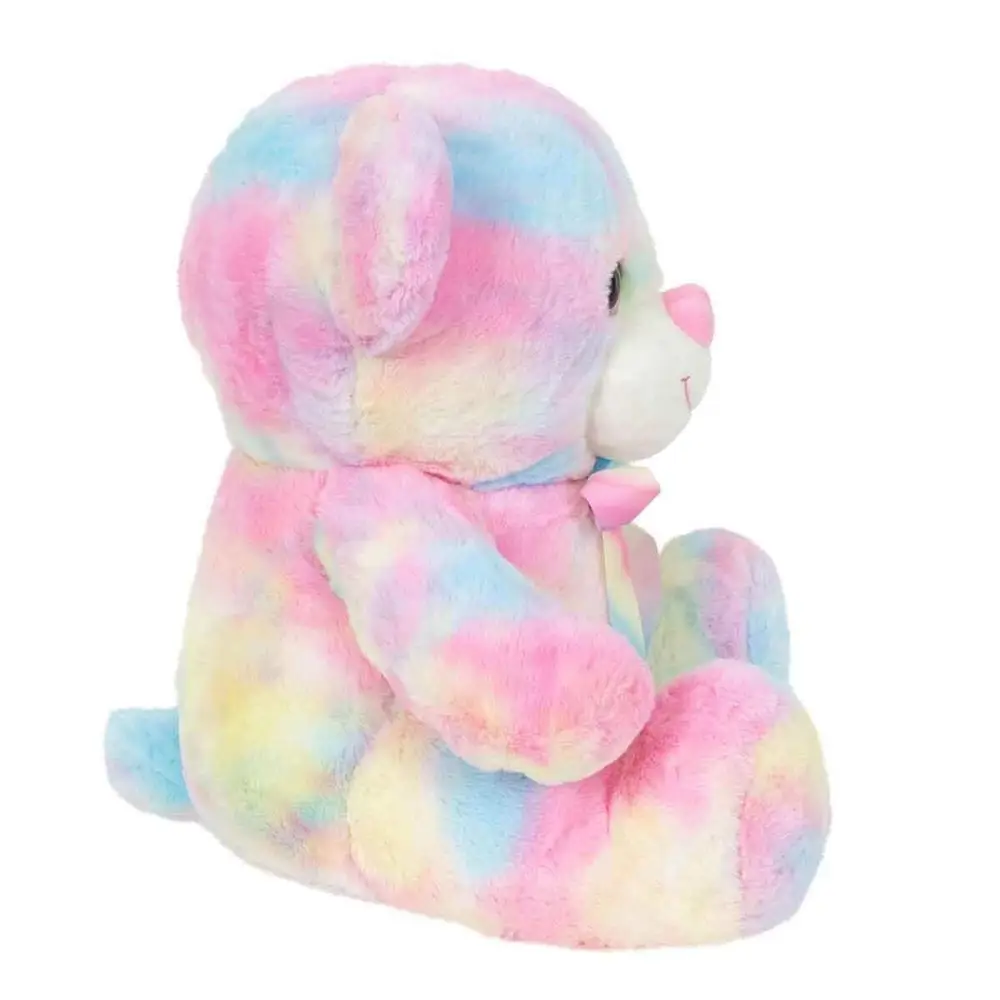 4771 Gökkuşağı Renkli Peluş Ayı 45 cm -Sunman 3