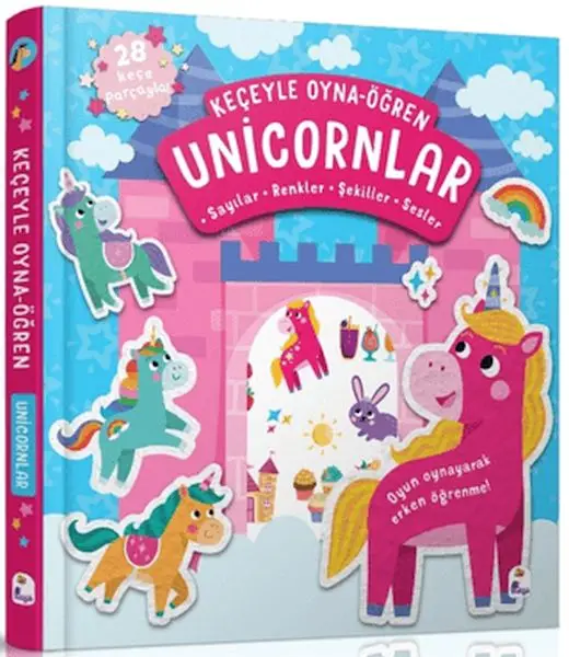Keçeyle Oyna - Öğren Unicornlar