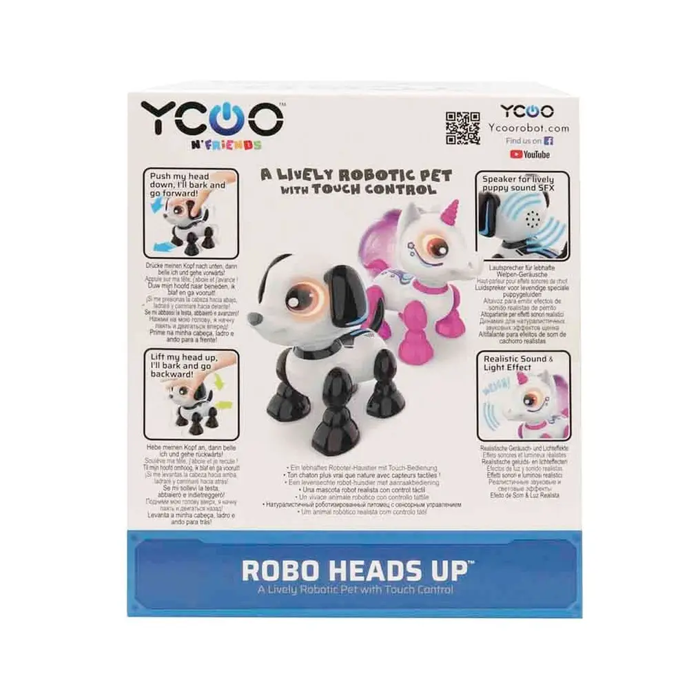 SIL 88523 Silverlit Robo Heads Up Robot Evcil Hayvanlar -Necot 7