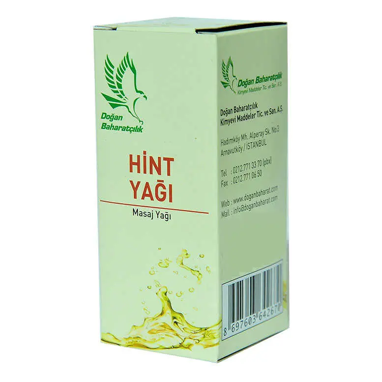 Hint Yağı 50 cc - Masaj ve Kaş Kripik Bakım Yağı 4