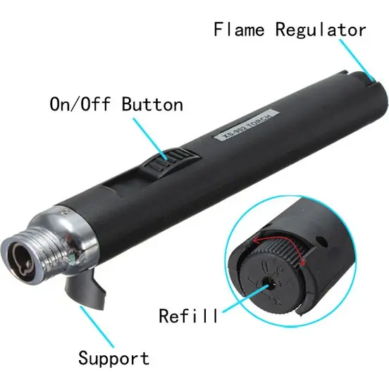 Kalem Pürmüz Çakmak Torch Pürmüz Isı Kalemi XS-902 2