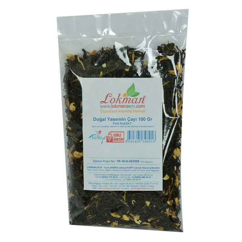 Yasemin Çayı Doğal 100 Gr Paket 3