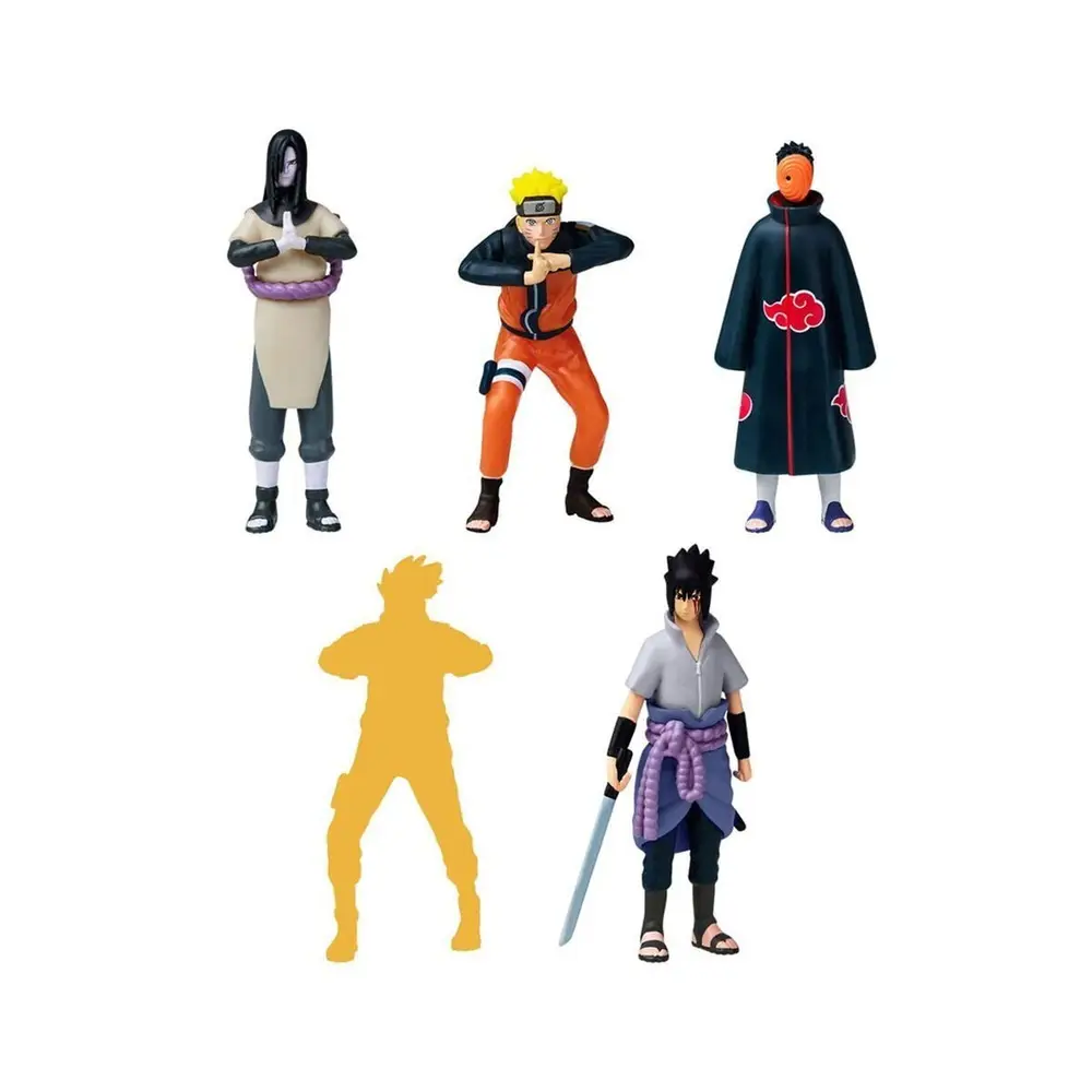 PMI/NSH2040S NARUTO 5Lİ KOLEKSİYON FİGÜR SETİ ASORTİ 4