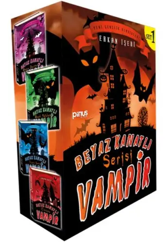 Beyaz Kanatlı Vampir Seti 1 - 4 Takım