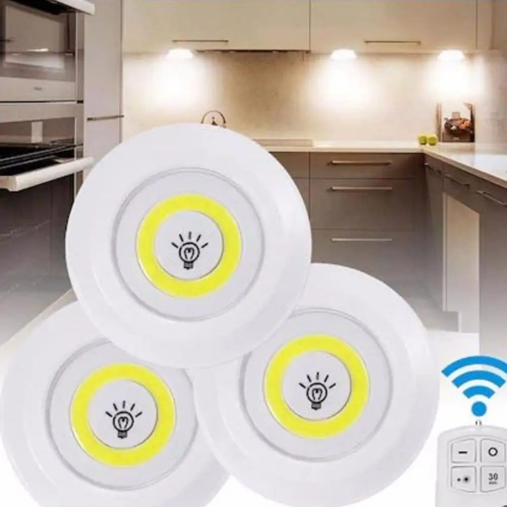 UZAKTAN KUMANDALI YAPIŞKANLI LED SPOT LAMBA WT-364 2
