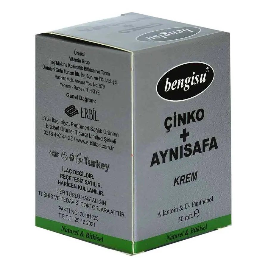 Aynısafa + Çinko sel Allantoin ve D- Panthenol 50 ML 4
