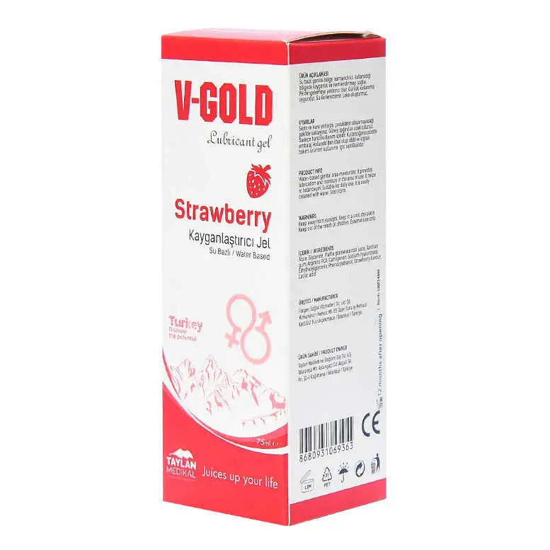Kayganlaştırıcı Jel Çilekli 75 ML 3