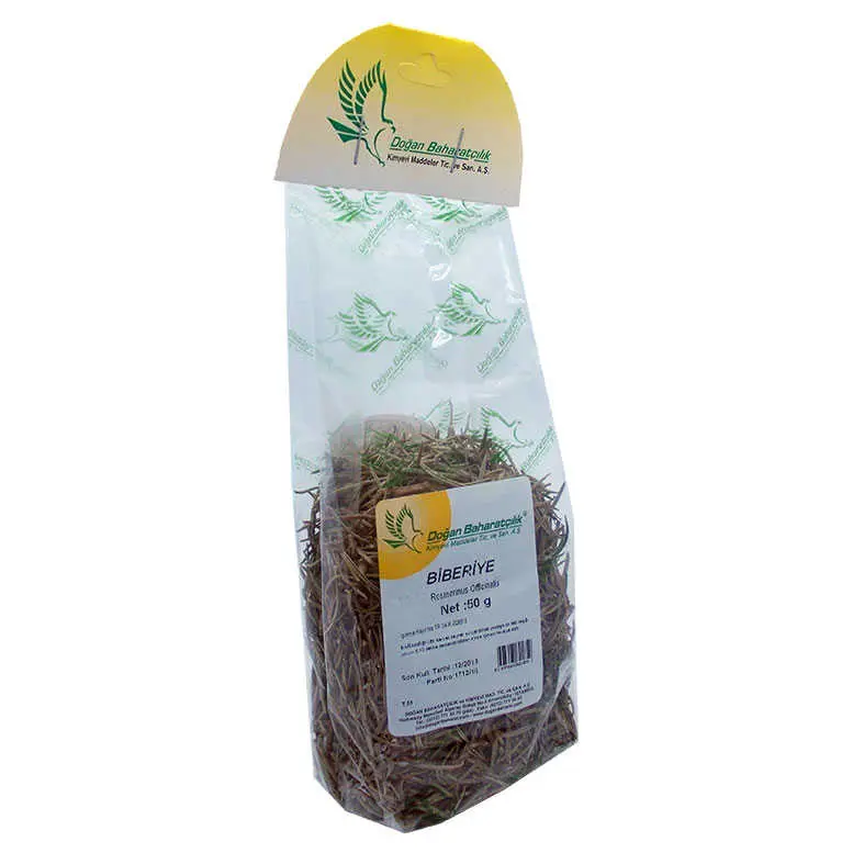 Biberiye Doğal 50 Gr Paket 4