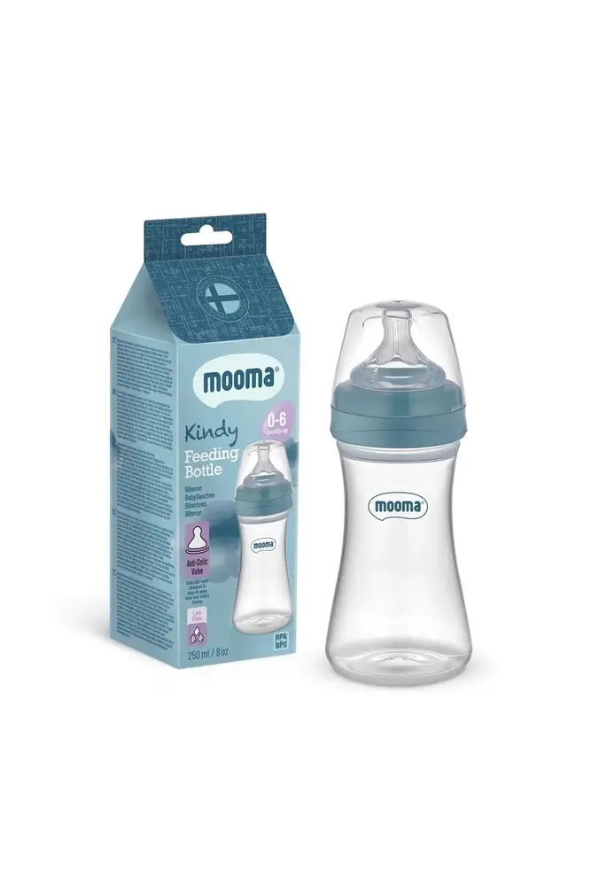 Biberon Anti Kolik Biberon 250 ml Kapaklı Biberon 0 - 6 Ay (Yaş Akış) 5