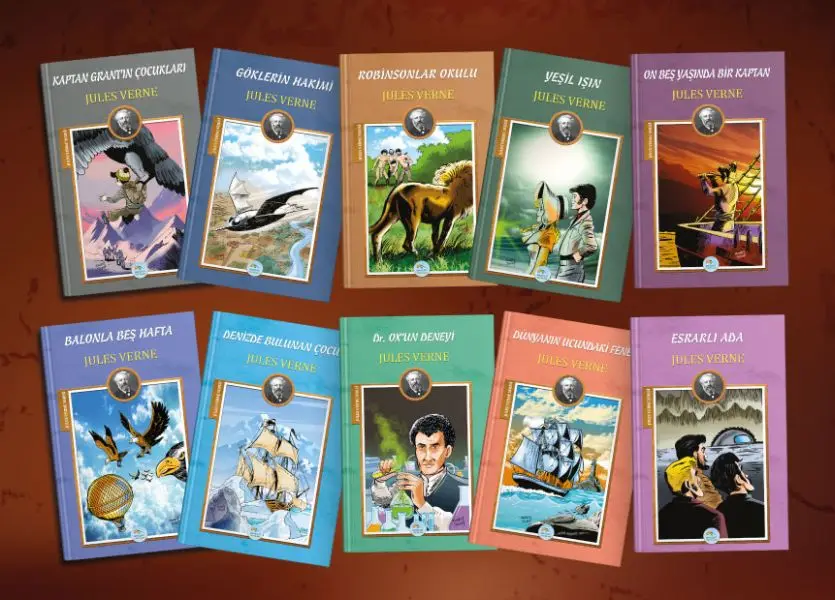 Jules Verne Serisi 10  Set