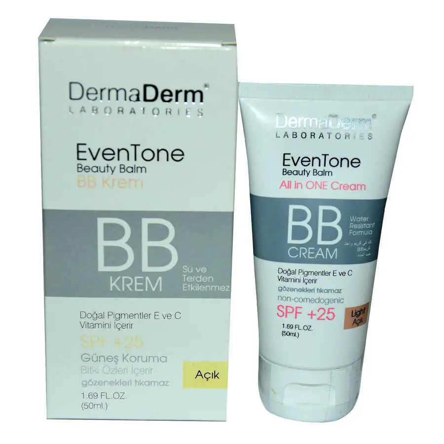 EvenTone BB  Açık Ton minli Spf+25 Güneş Koruma  Özlü 50 ML 3