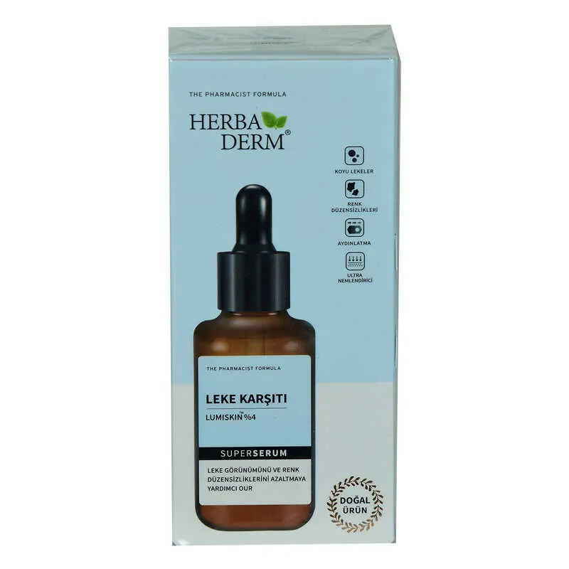 Superserum  Karşıtı Renk Düzensizliklerine Doğal Yüz Serumu 30 ML