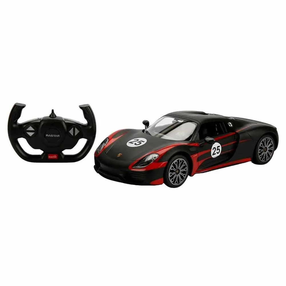 70710 1:14 Uzaktan Kumandalı Porsche 918 Spyder Weish Işıklı Araba 32 cm 4
