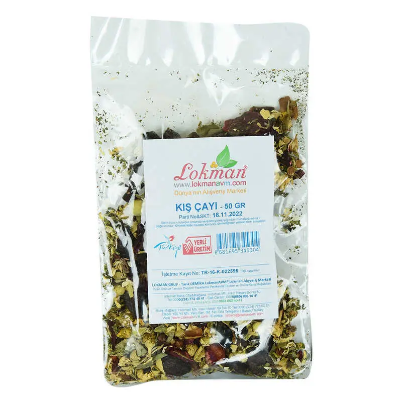 sel Karışık Osmanlı Çayı Kış Çayı 50 Gr Paket 3