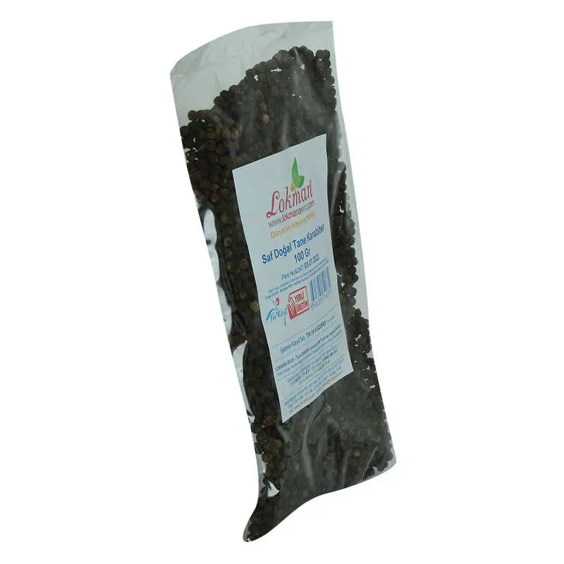 Karabiber Doğal Tane Saf 100 Gr Paket 5