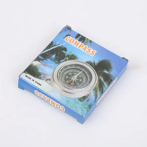 Yuvarlak Metal Kasa Dalı Pusula 80mm 2