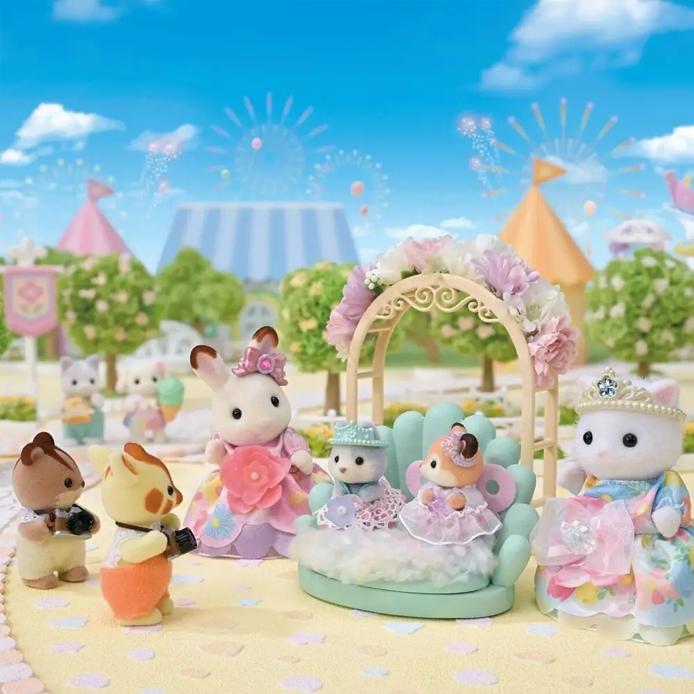 5809 Sylvanian Families Çiçekli Prensesler Seti +3 yaş 3
