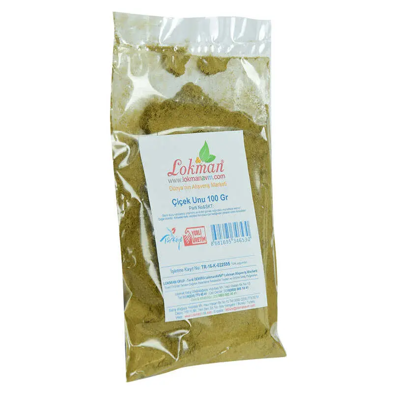 Çiçek Unu 100 Gr Paket 4
