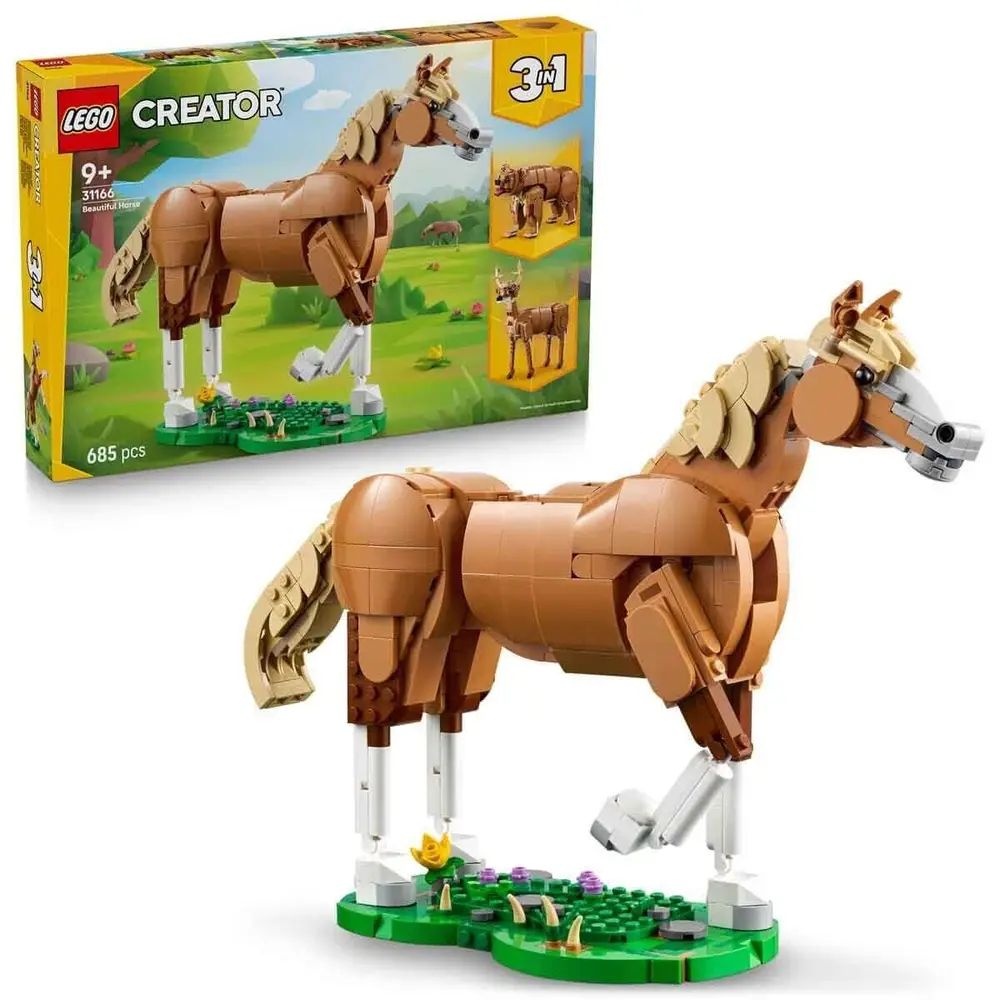 31166 Lego Creator 3in1 - Güzel At 685 parça +9 yaş 2