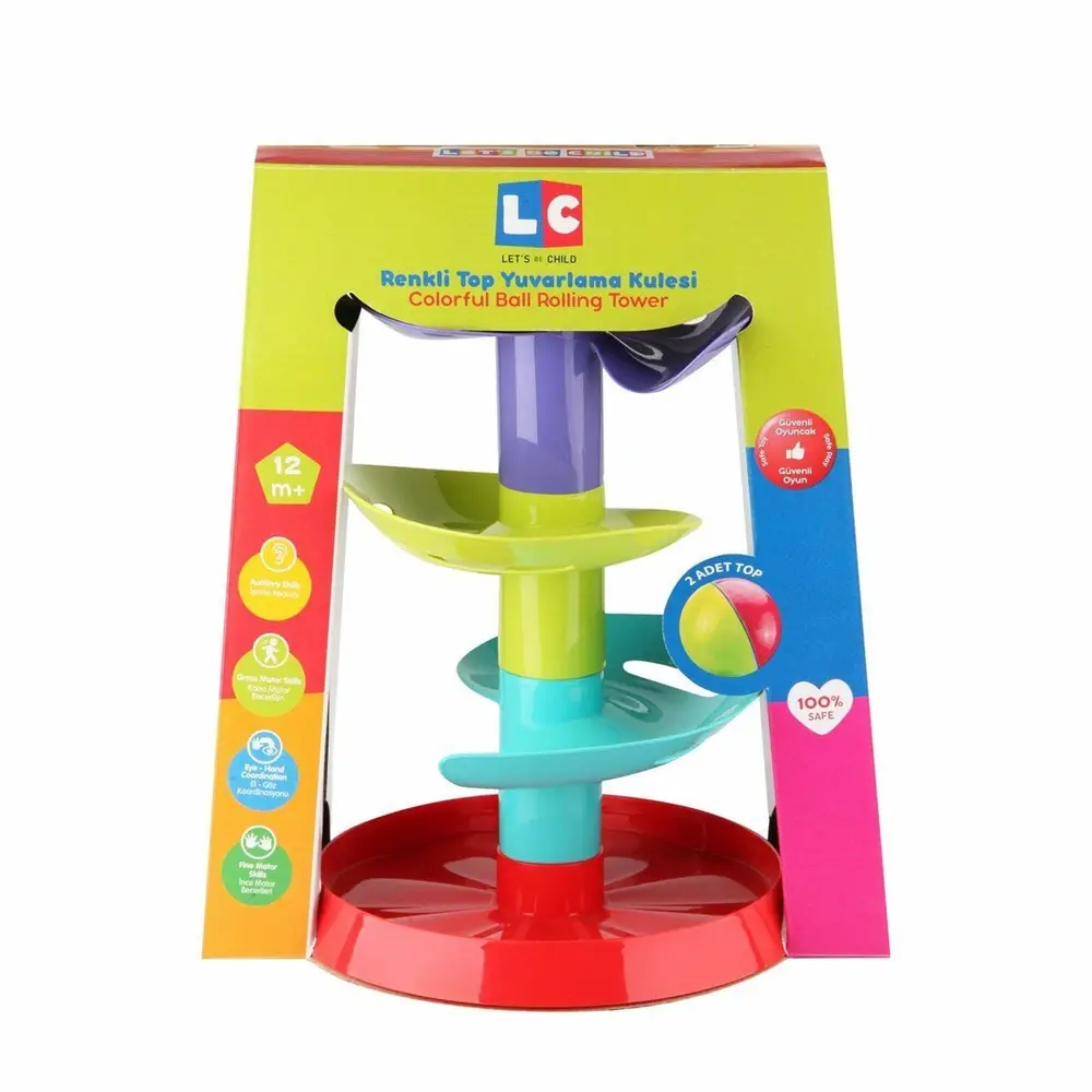 LC-30956 Let's be - Renkli Top Yuvarlama Kulesi