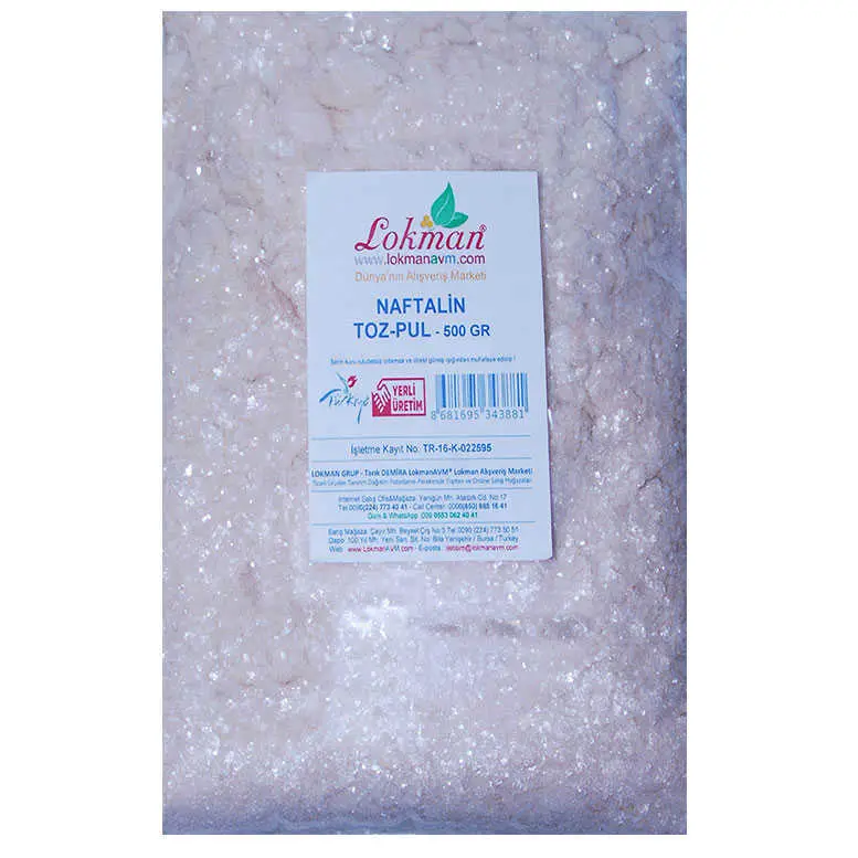 Naftalin Toz Pul 500 Gr Paket 3