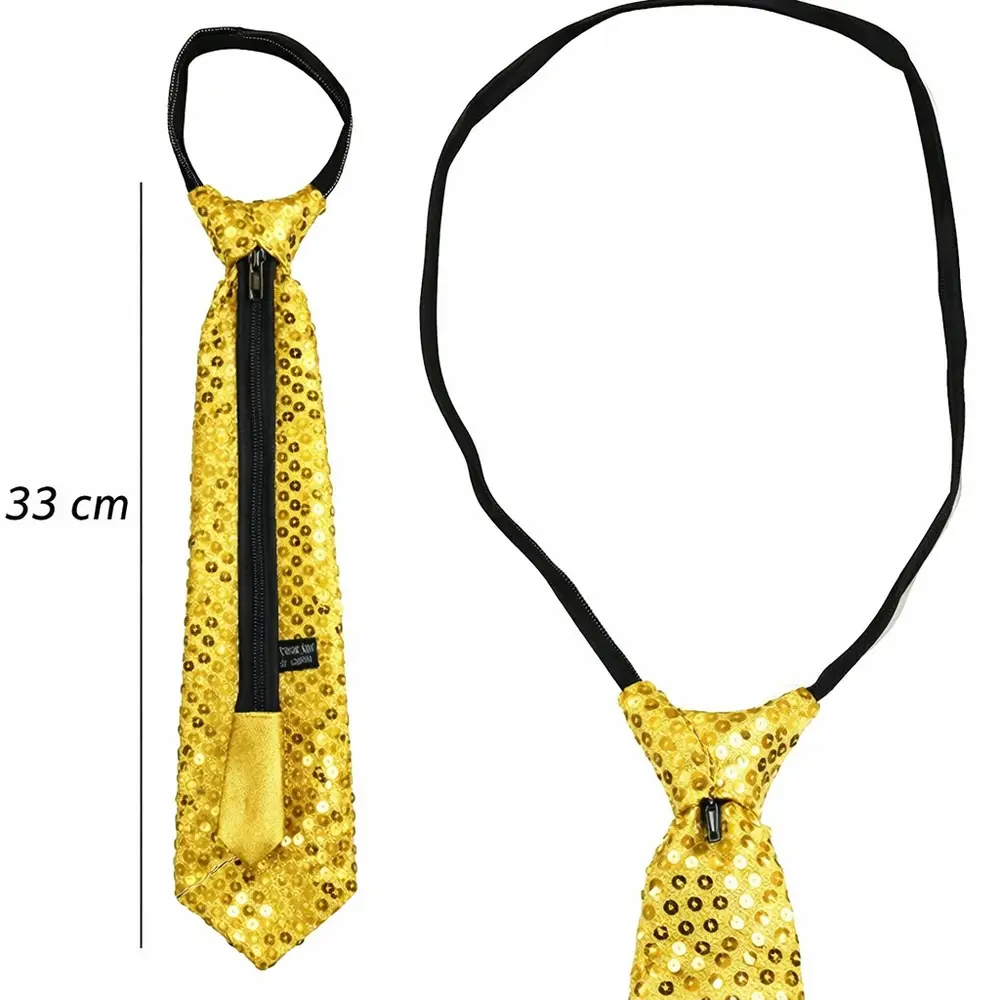 Altın Renk Pul Payetli Işıltılı Parti Kratı 33 cm 2
