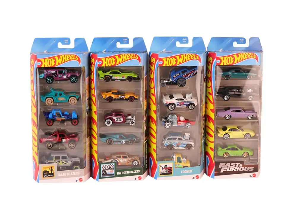 1806 Hot Wheels Beşli Araba Seti 3
