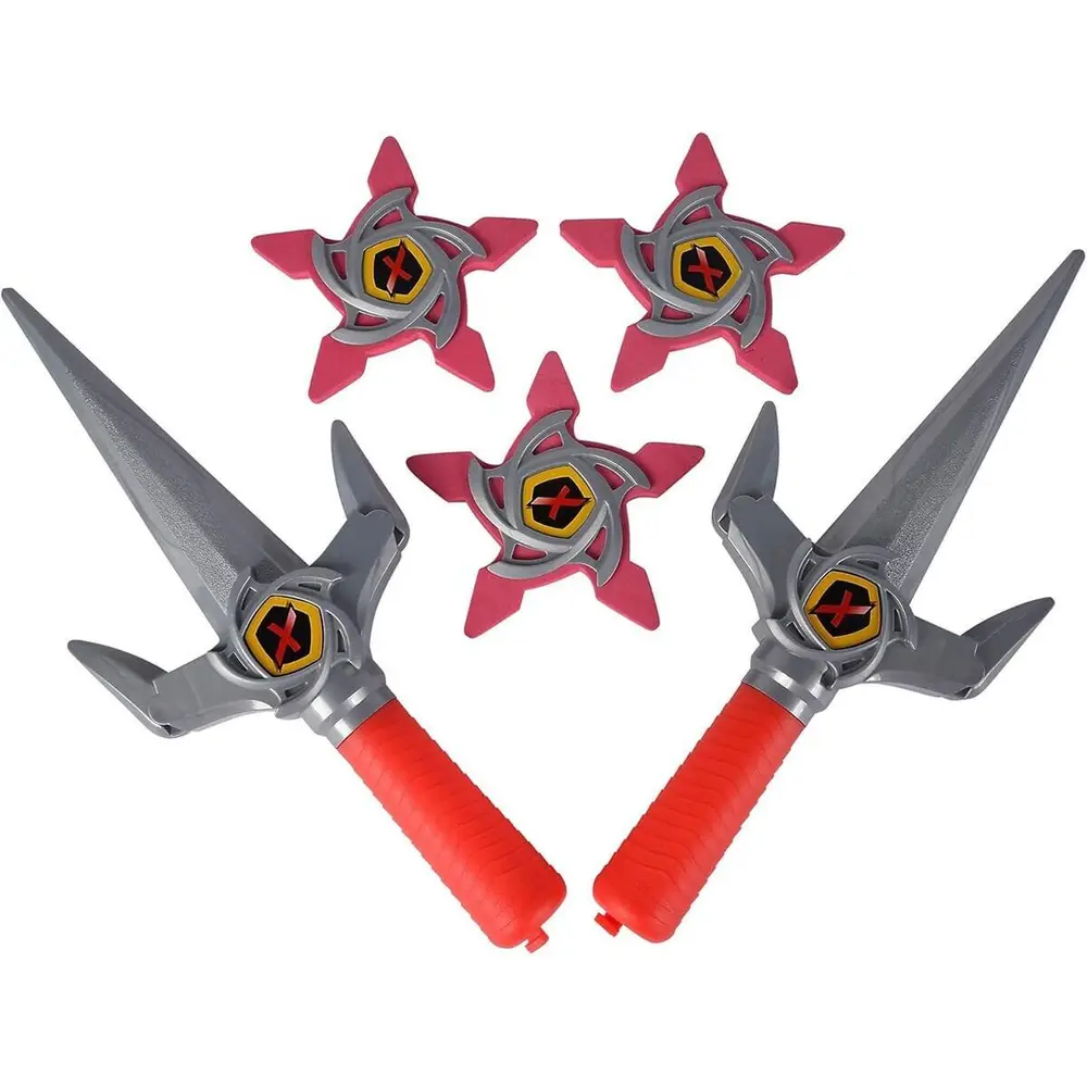 108042588 NEXT NİNJA KNİVES AND STARS RED 3