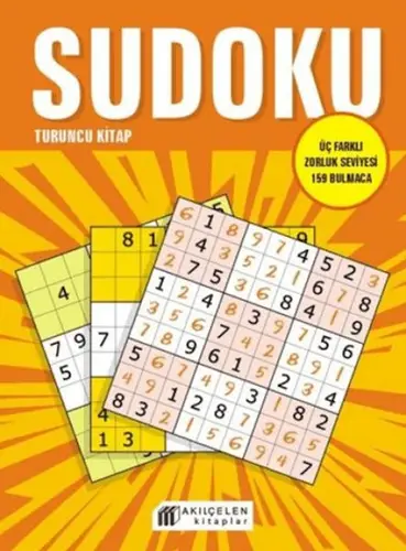 Sudoku Tcu  - Üç Farklı Zorluk Seviyesi 159 Bulmaca