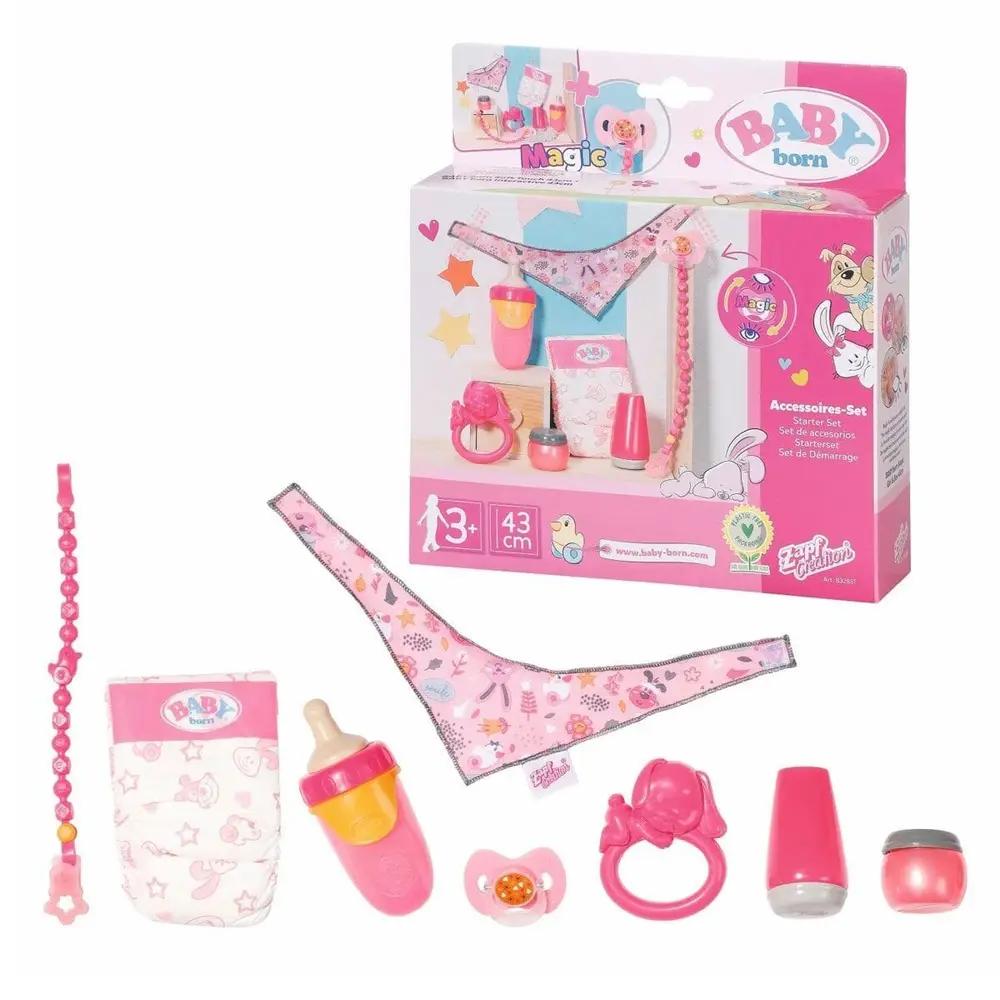 832851 Baby Born Bebek Başlangıç Seti 8 parça