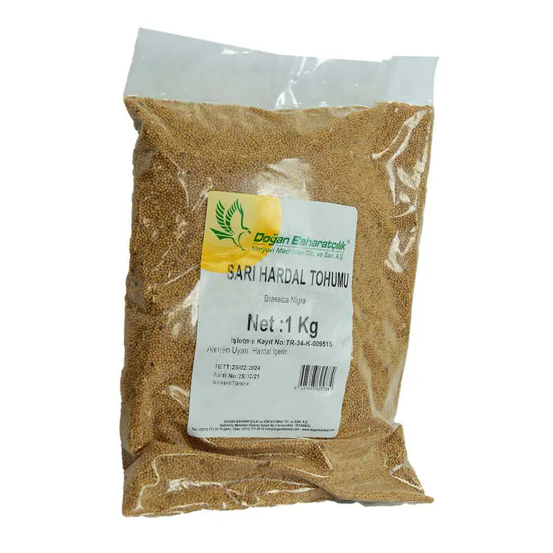Hardal u Tane Doğal Sarı 1000 Gr Paket 3