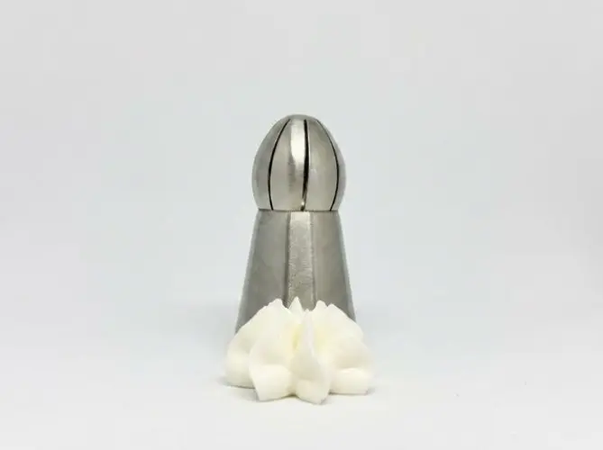 5'li Profesyonel Rus Top Duy Ucu Seti – 5.9 cm Büyük Boy Paslanmaz Çelik a Sıkma ve Fırfır Uçları 5