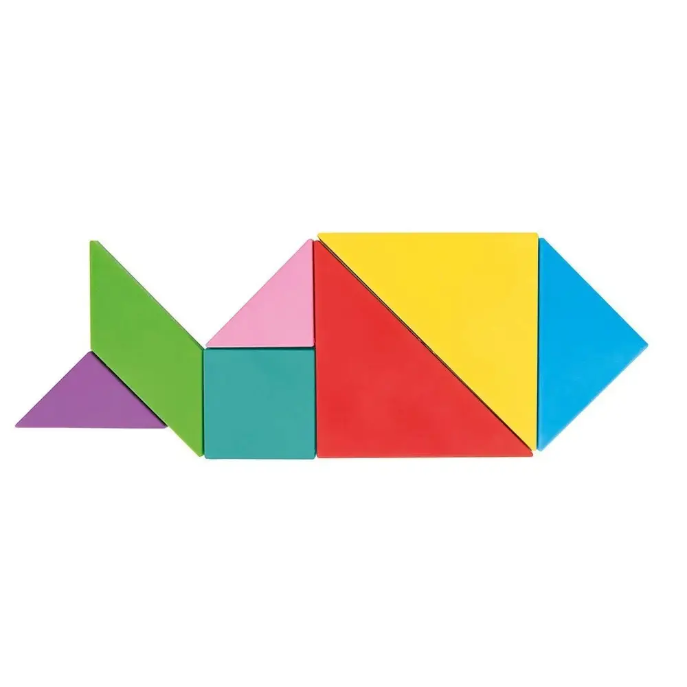 03 569 Ahşap Manyetik Tangram -Pilsan Oyuncak 4