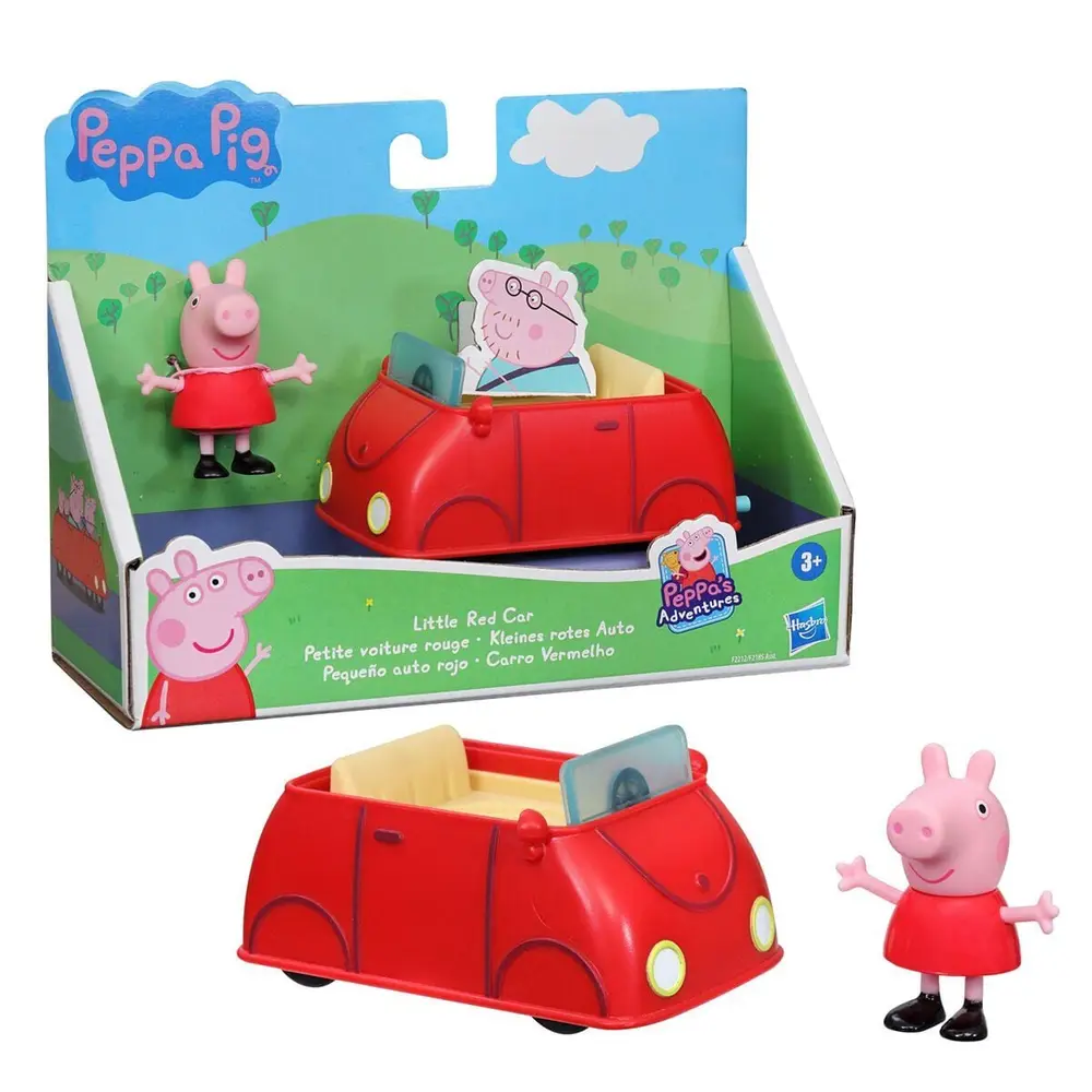F2185 Peppa Pig Tekli Figür Aracı +3 yaş 4