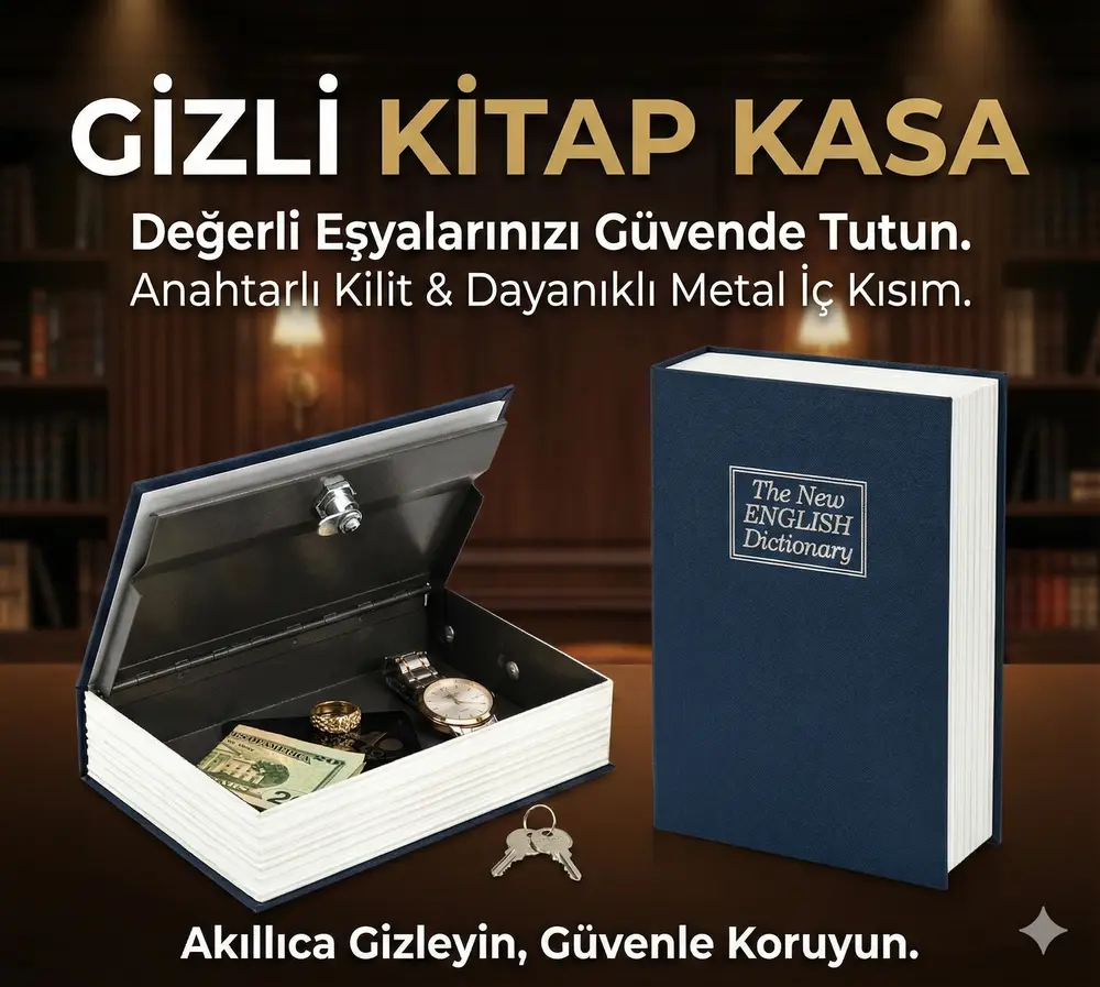 Görünümlü Gizli Kasa 4