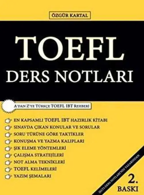 Sokak ları Yayınları TOEFL Ders Notları