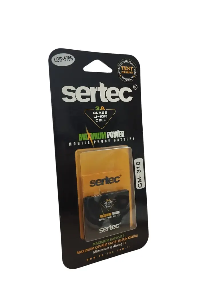 SERTEC - -GM310 / IP-570N-GD710 Uyumlu Bat